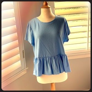 Lauren Conrad Peplum Top